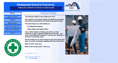 Desktop Screenshot of oshkoshsafetycouncil.com